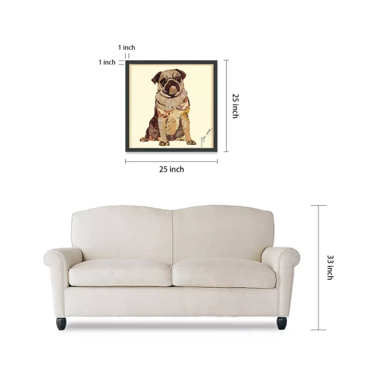 Promo 👏 My Home Neapolitan 46 Desk Hutch Brown 🎁