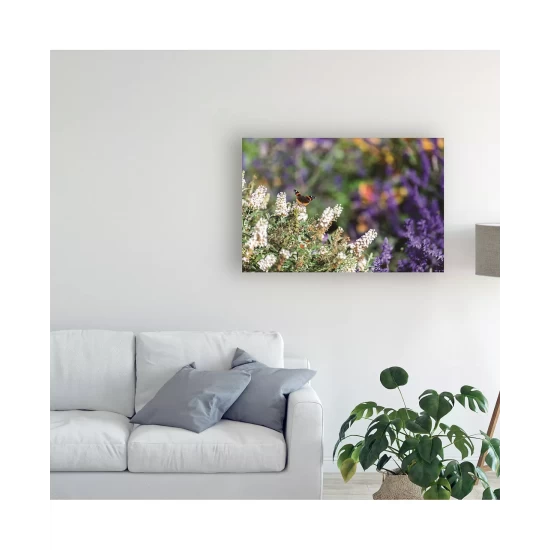 Promo 👏 My Home Neapolitan 46 Desk Hutch Brown 🎁 - Image 3