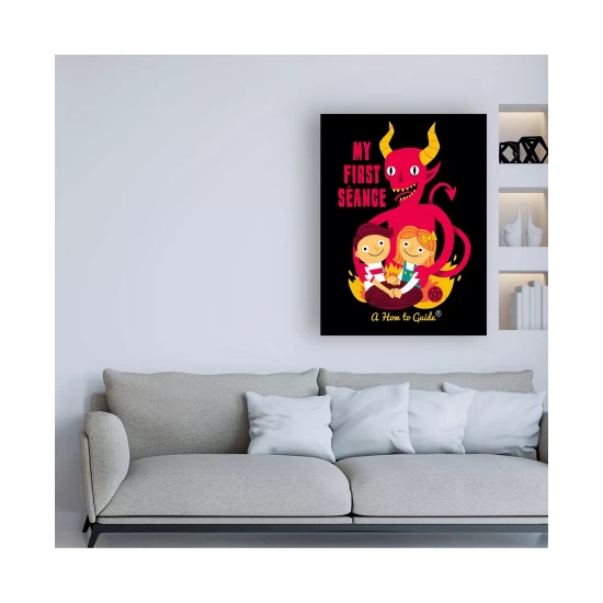 Best Pirce π Trademark Global Michael Buxto My First Seance Canvas Art - 27 X 33.5 Multi π - Image 4