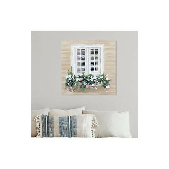 Top 10 π Oliver Gal Flowers In My Window Canvas Art, 12 X 12 Green π - Image 6