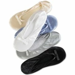 Deals π Isotoner Signature Isotoner Satin Ballerina Slippers Sand Trap π