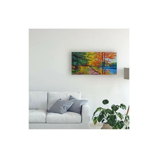 Cheapest 𧨠Trademark Global David Lloyd Glover The Road To My Success Canvas Art - 37 X 49 Multi β€οΈ - Image 3