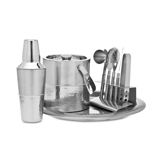 Budget π Hotel Collection 6-Pc. Bar Tool Set, Created For Macy's Gold π - Image 3