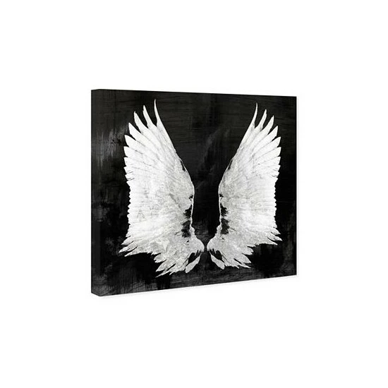 Brand new π Oliver Gal My Night Wings Canvas Art - 16 X 16 X 1.5 Black β - Image 2