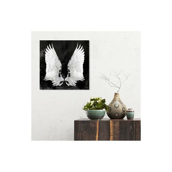Brand new π Oliver Gal My Night Wings Canvas Art - 16 X 16 X 1.5 Black β - Image 3