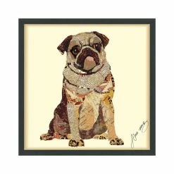Best deal π Empire Art Direct 'My Puggy' Dimensional Collage Wall Art - 25 X 25'' Multi β