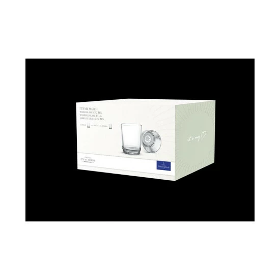 Discount βοΈ Villeroy & Boch It's My Match Water Glass, Mineral Green Set Of 2 No Color β - Image 4