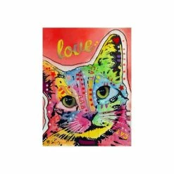 Cheap π Trademark Global Dean Russo Tilt Cat Love Canvas Art - 20 X 25 Multi π₯
