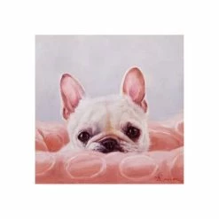 Coupon 🛒 Trademark Global Lucia Heffernan My Happy Place 🦮 Dog Canvas Art - 15.5 X 21 Multi 🎁