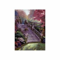 Best reviews of π Trademark Global David Lloyd Glover Stairway To My Heart Canvas Art - 20 X 25 Multi π§¨
