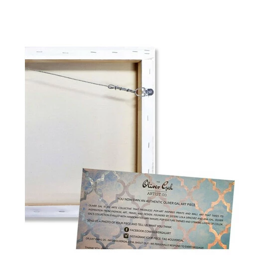 Flash Sale π Oliver Gal Flowers In My Window Canvas Art, 16 X 16 Green 𧨠- Image 4