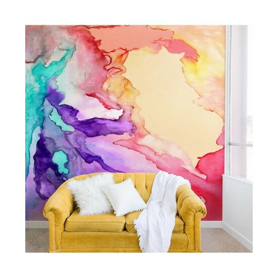 Best Pirce βοΈ Deny Designs Rosie Brown Color My World 8'x8' Wall Mural Multi π