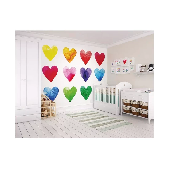 Discount π Ohpopsi Color My Heart Wall Mural Multi π - Image 3