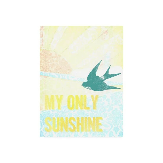 Best deal π Trademark Global Studio W My Only Sunshine II Canvas Art - 20 X 25 Multi π