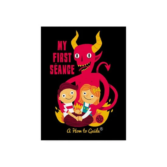 Best Pirce π Trademark Global Michael Buxto My First Seance Canvas Art - 27 X 33.5 Multi π