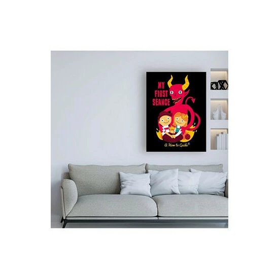 Best Pirce π Trademark Global Michael Buxto My First Seance Canvas Art - 27 X 33.5 Multi π - Image 3