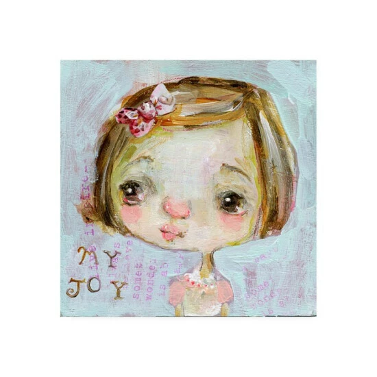 Best reviews of π₯ Trademark Global Mindy Lacefield My Joy Canvas Art - 15 X 20 Multi π