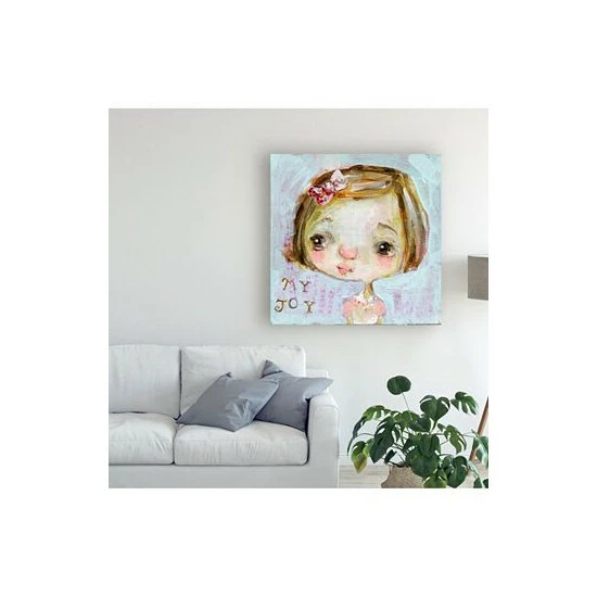 Best reviews of π₯ Trademark Global Mindy Lacefield My Joy Canvas Art - 15 X 20 Multi π - Image 3