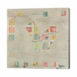 Outlet β€οΈ Metaverse If I Keep My Heart Out Of Sight By Brian Nash Canvas Art, 24 X 24 Multi π₯