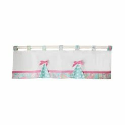 Brand new π― My Baby Sam Pixie Baby In Aqua Curtain Valance π₯