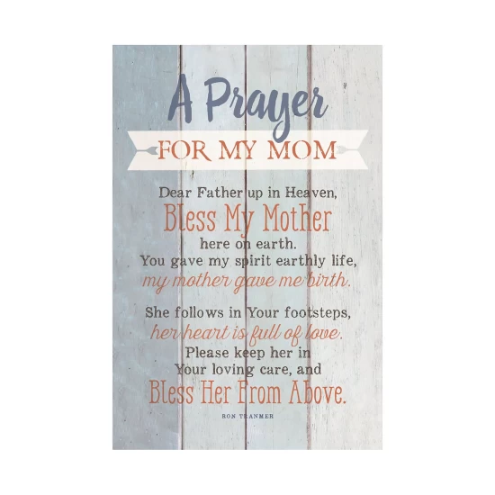 Best reviews of 🔥 Dexsa Prayer For My Mom New Horizons Wood Plaque With Easel, 6 X 9 No Color 🔔 - Image 2