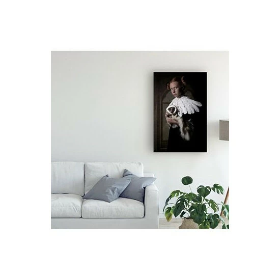 Best deal βοΈ Trademark Global Carola Kayen Mouthaan My Sweet Skunk Friens Canvas Art - 20 X 25 Multi π - Image 3